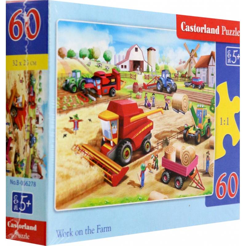 Puzzle-60 MIDI В-066278 Работы на ферме