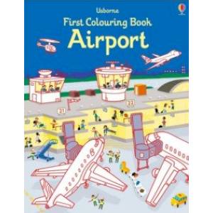 First Colouring Book. Airport