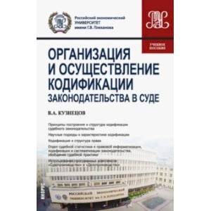 Организация и осуществление кодификации законодательства в суде. Учебное пособие