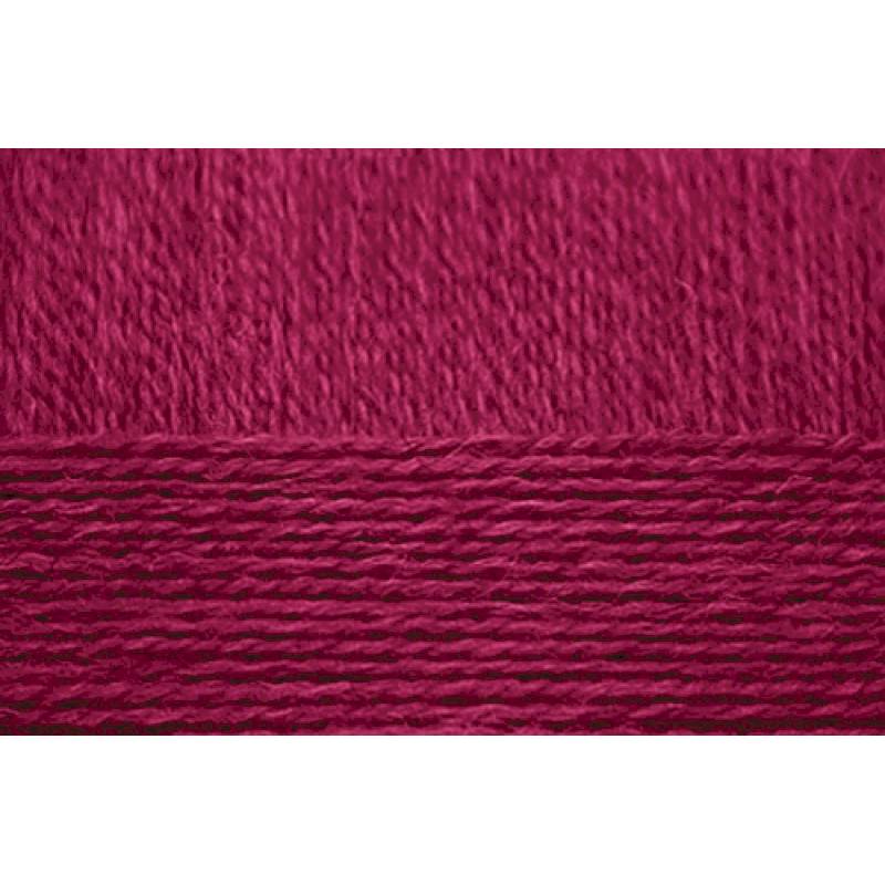 Деревенская шерсть. Цвет 07-Бордо. 10x100 г.