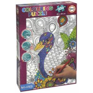 Пазл-раскраска 'Джунгли' (300 деталей) (17738)