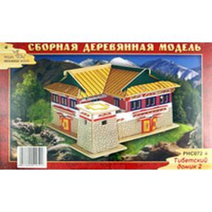 Сборная модель 'Тибетский домик 2'