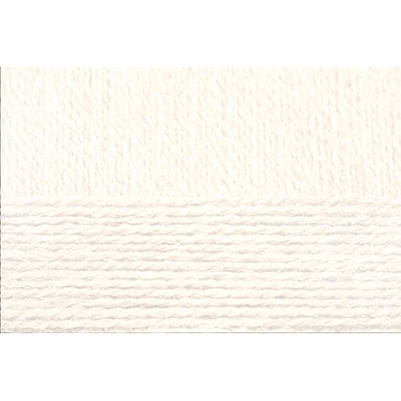 Деревенская шерсть. Цвет 01-Белый. 10x100 г.