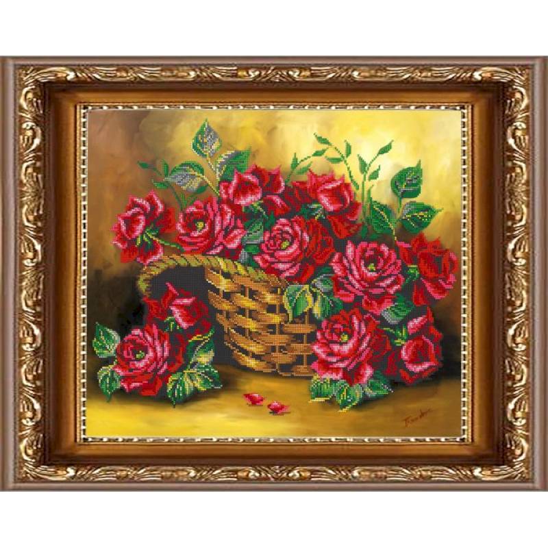 «Светлица» рисунок на ткани для вышивания бисером К-108 «Дыхание лета» 48x38 см