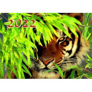 Календарь квартальный 'Хозяин джунглей' на 2022 год