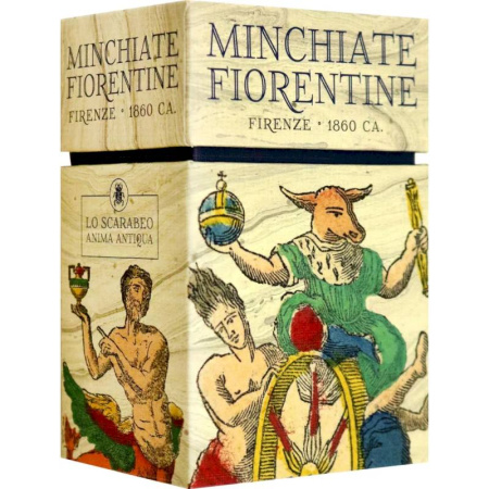 Гадание по картам Таро, книга Таро Флорентийское Минкиате. Minchiate Fiorentine -  Anima Antiqua купить по скидке