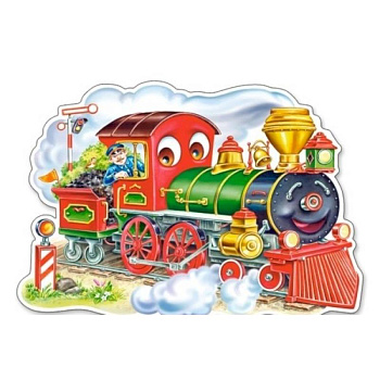 Puzzle-12 MAXI В-120055 Паровозик