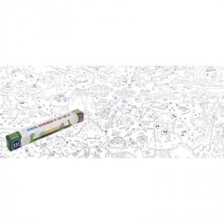 Раскраски на любой вкус, книга Мир динозавров купить по скидке