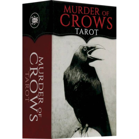 Гадание по картам Таро, книга Таро мини Ворон Смерти. Mini Tarot Murder of Crows купить по скидке