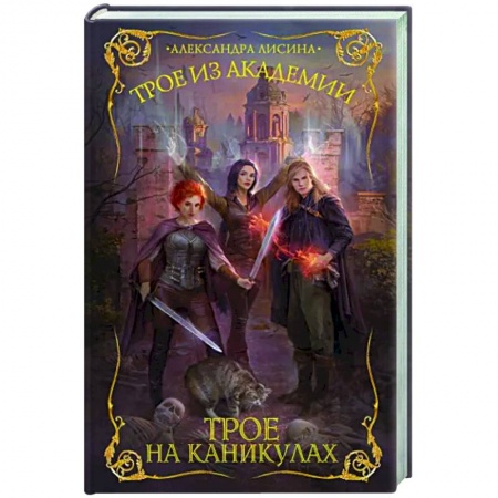 Русское фэнтези, книга Трое из академии. Трое на каникулах купить по скидке