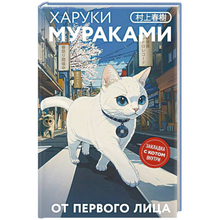Зарубежная современная проза, книга От первого лица. Закладка с Котом внутри купить по скидке