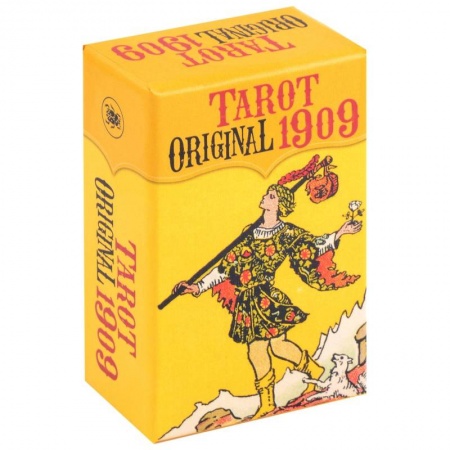 Гадание по картам Таро, книга Таро мини Оригинал Таро 1909 купить по скидке