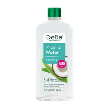 DeBa NB Soothing Мицеллярная вода для сухой и чувствительной кожи, 500 мл