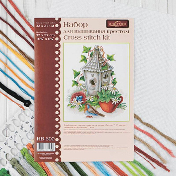 Набор для вышивания мулине 'Свет лета' 32x27 см