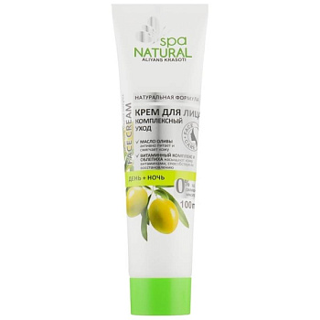 Spa Natural Крем для лица Комплекc. уход День + Ночь, 100 мл