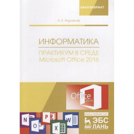 Компьютеры и программы, книга Информатика. Практикум в среде Microsoft Office 2016. Учебное пособие купить по скидке
