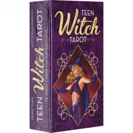 Гадание по картам Таро, книга Таро Юных Ведьм. Лаура Туан купить по скидке