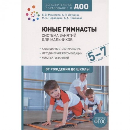 Физическая культура, книга Юные гимнасты. От рождения до школы. Система занятий для мальчиков 5-7 лет купить по скидке